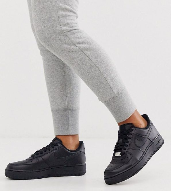 Nike Air Force 1 Black (Dot Perfect)