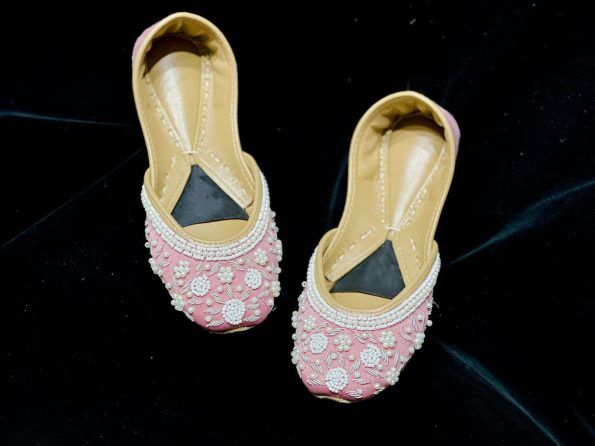 Women’s Pink Punjabi Jutti