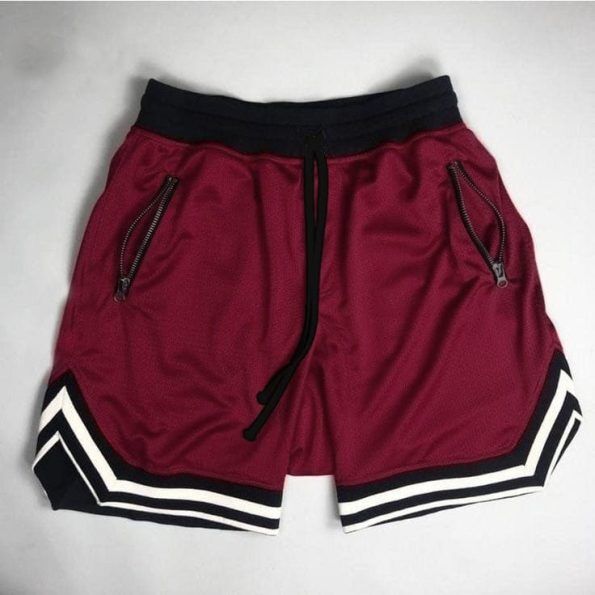 Men’s Red Basketball Shorts