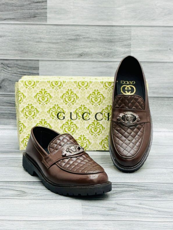 Gucci Brown Formal Shoes