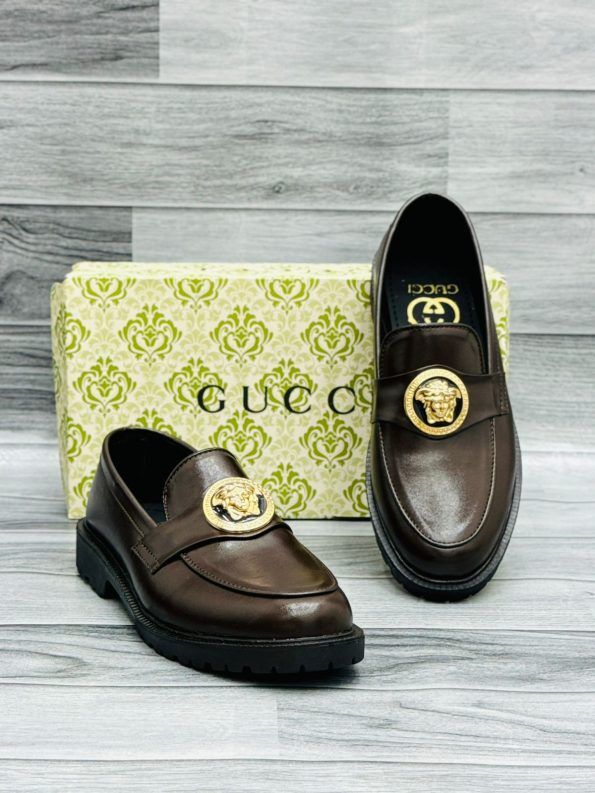 Gucci Brown Male Formal Shoes
